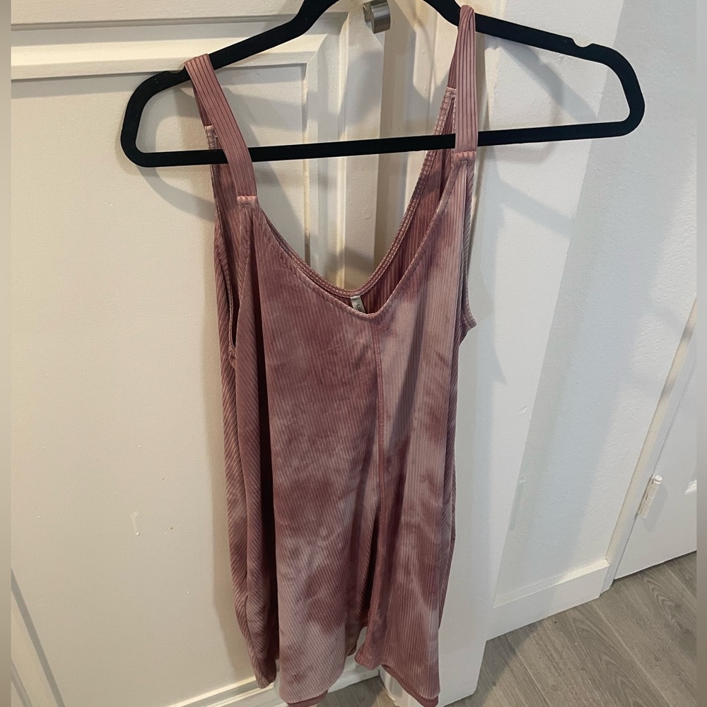Pink tie dye dress